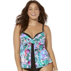 Swimsuits For All Women’s Plus Size Faux Flyaway Underwire Tankini Top 16 Swimsuits For All Women’s Plus Size Faux Flyaway Underwire Tankini Top -Mizuno Shop GUEST 02baf2e4 6e23 458a a3d7 89f0e4659cb6