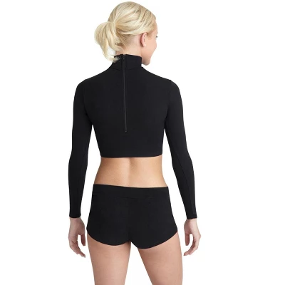 Capezio Women's Team Basics Turtleneck Long Sleeve Top 3 Capezio Women's Team Basics Turtleneck Long Sleeve Top