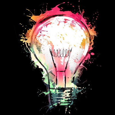 Women's Design By Humans Colorful Splash Ideas By Alnavasord Racerback Tank Top 3 Women's Design By Humans Colorful Splash Ideas By Alnavasord Racerback Tank Top