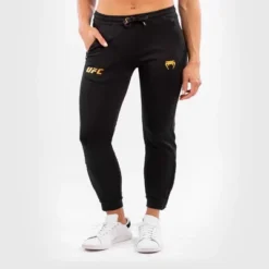Venum Women's UFC Authentic Fight Night Walkout Sweatpants - Black/Gold -Mizuno Shop GUEST 07378861 6ed7 4d21 9989 ee2e7a243279