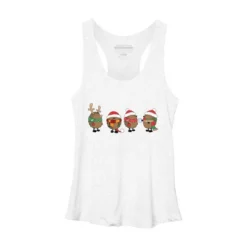 Women's Design By Humans Christmas Hedgehogs By Mangulica Racerback Tank Top -Mizuno Shop GUEST 074c343a 6e45 4c0d ac73 54d8bccb3e4e