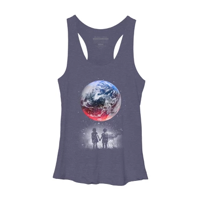 Women's Design By Humans Until The End Of The World By Expo Racerback Tank Top 5 Women's Design By Humans Until The End Of The World By Expo Racerback Tank Top - Image 3