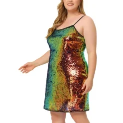 Agnes Orinda Women's Plus Size Glitter Sequin Spaghetti Strap Party Clubwear Mini Dress 16 Agnes Orinda Women's Plus Size Glitter Sequin Spaghetti Strap Party Clubwear Mini Dress -Mizuno Shop GUEST 09963019 fa29 4aa5 bd25 82310f7a3720