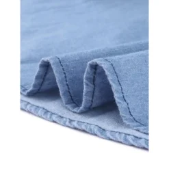 Allegra K Women's Button Down Belted Pleated Flare A-line Denim Shirt Dress -Mizuno Shop GUEST 0ed9b357 e3f9 4cdf a59c bf3047c468cd