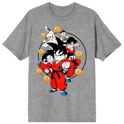 Composed Dragon Ball Z Classic Women's Gray Heather T-Shirt 5 Composed Dragon Ball Z Classic Women's Gray Heather T-Shirt - Image 3