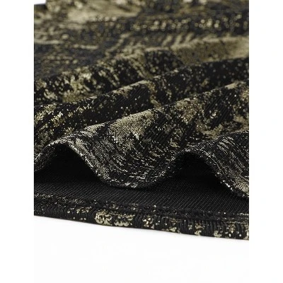 Allegra K Women's Party Shiny Sleeveless Club Metallic Tank Top 7 Allegra K Women's Party Shiny Sleeveless Club Metallic Tank Top - Image 5