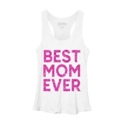 Women's Design By Humans Best Mom Ever Confetti Text By MeowShop Racerback Tank Top -Mizuno Shop GUEST 1385973f e345 4edd 9513 39c57915f540