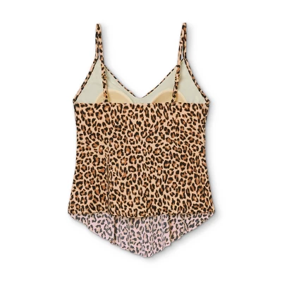 Women's UPF 50 Tiered Tankini Top - Aqua Green® 7 Women's UPF 50 Tiered Tankini Top - Aqua Green® - Image 5