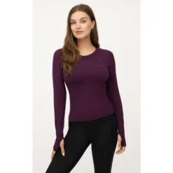 Yogalicious Womens Seamless Zaia Long Sleeve Active Shirt -Mizuno Shop GUEST 168149a8 71c8 48d2 a38f 303a9b6651b6