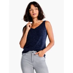 NIC + ZOE Drapey Rib Tank