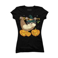Junior's Design By Humans Funny Witch Sloth With Jack O Lantern Halloween T-Shirt By Thebeardstudio T-Shirt 8 Junior's Design By Humans Funny Witch Sloth With Jack O Lantern Halloween T-Shirt By Thebeardstudio T-Shirt -Mizuno Shop GUEST 1db59b1b b189 4601 be7e e0a60f341aa3