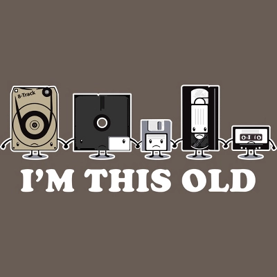 Women's Design By Humans I'm This Old By KaratePanda Racerback Tank Top 3 Women's Design By Humans I'm This Old By KaratePanda Racerback Tank Top