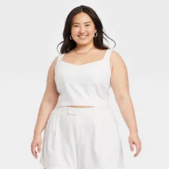 Women's Linen Slim Fit Tank Top - A New Day 10 Women's Linen Slim Fit Tank Top - A New Day -Mizuno Shop GUEST 204c31be 5c8f 48e7 bef6 89643a59a31e