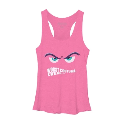 Women's Design By Humans Worst Costume Ever (Halloween) By Editive Racerback Tank Top 5 Women's Design By Humans Worst Costume Ever (Halloween) By Editive Racerback Tank Top - Image 3