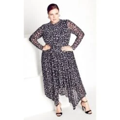 Women's Plus Size Mere Mesh Dress - Black | ARNA YORK -Mizuno Shop GUEST 2873dfd2 088c 493f 8aa2 9010c4ab908e