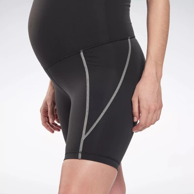 Reebok Maternity Legging Shorts Maternity Athletic Shorts 6 Reebok Maternity Legging Shorts Maternity Athletic Shorts - Image 4