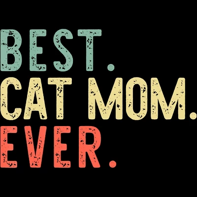 Junior's Design By Humans Best Cat Mom Ever Funny Mommy Vintage Gift Christmas T-Shirt By Mothersdaygift T-Shirt 3 Junior's Design By Humans Best Cat Mom Ever Funny Mommy Vintage Gift Christmas T-Shirt By Mothersdaygift T-Shirt
