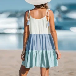 Women's Colorblock Tassel Tie Mini Dress - Cupshe 10 Women's Colorblock Tassel Tie Mini Dress - Cupshe -Mizuno Shop GUEST 2c8ee5ce 13a8 4b08 9454 4b308e763a66