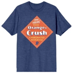 Orange Crush Square Verbiage Art Crew Neck Short Sleeve Navy Heather Women's T-shirt -Mizuno Shop GUEST 2ca8fd79 6fc2 4f0c 98cd 341dae365117
