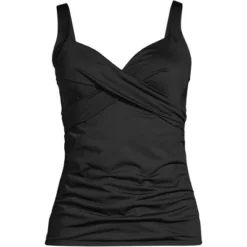 Lands' End Women's Wrap Underwire Tankini Top Swimsuit -Mizuno Shop GUEST 2cde58fc 1818 46e3 a9f1 c7a87cb20ef8