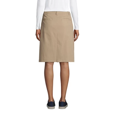 Lands' End Lands' End School Uniform Women's Active Chino Skort Top Of The Knee 3 Lands' End Lands' End School Uniform Women's Active Chino Skort Top Of The Knee