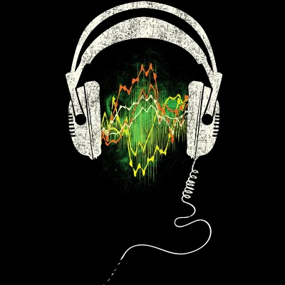 Junior's Design By Humans Soundwave By DBHOriginals T-Shirt 3 Junior's Design By Humans Soundwave By DBHOriginals T-Shirt