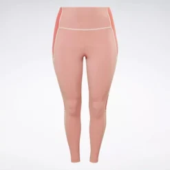 Reebok Lux High-Waisted Colorblock Tights (Plus Size) Womens Athletic Leggings -Mizuno Shop GUEST 35bd4c78 f117 4159 8b7d 22e85cd30558