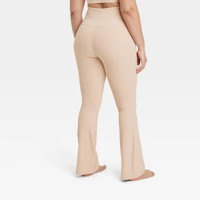 Women's Rib Flare Leggings - All In Motion™ 5 Women's Rib Flare Leggings - All In Motion™ - Image 3