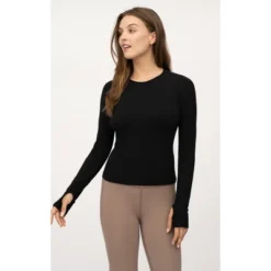 Yogalicious Womens Seamless Zaia Long Sleeve Active Shirt -Mizuno Shop GUEST 36f71d4b 8481 475d 95c6 8a1ad76c8679