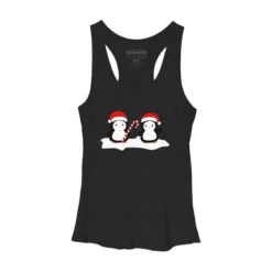Women's Design By Humans Christmas Penguins Are So Cute By Happinessinatee Racerback Tank Top -Mizuno Shop GUEST 3992a16f 9682 45a1 95da d32eba2e091d