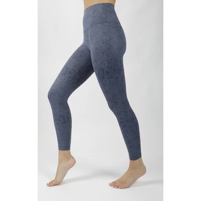 Yogalicious - Women's Nude Tech Water Droplet High Waist Ankle Legging 3 Yogalicious - Women's Nude Tech Water Droplet High Waist Ankle Legging