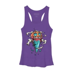 Women's Design By Humans Halloween By Anggatantama Racerback Tank Top -Mizuno Shop GUEST 3f5447f7 5822 4e79 a0c0 ed2bef815eb1