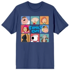 Family Guy Stacked Character Boxes Crew Neck Short Sleeve Navy Women's T-shirt 7 Family Guy Stacked Character Boxes Crew Neck Short Sleeve Navy Women's T-shirt -Mizuno Shop GUEST 40bf5caa 268a 4994 81c6 b1ba936b8f4a