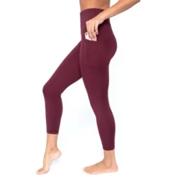 Yogalicious - Women's High Waist Side Pocket 7/8 Ankle Legging -Mizuno Shop GUEST 45a2bacf 8f3e 4137 ae35 dbae959b9557