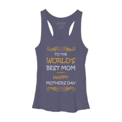 Women's Design By Humans Happy Mother's Day World's Best Mom By Tmsarts Racerback Tank Top 9 Women's Design By Humans Happy Mother's Day World's Best Mom By Tmsarts Racerback Tank Top -Mizuno Shop GUEST 45dbccb5 22db 4be9 99d1 627fe53f7b62