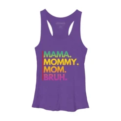 Women's Design By Humans Mother's Day Mama Mommy Mom Bruh Rainbow Text By Punsalan Racerback Tank Top 12 Women's Design By Humans Mother's Day Mama Mommy Mom Bruh Rainbow Text By Punsalan Racerback Tank Top -Mizuno Shop GUEST 4becad2f c83e 49c0 8ae3 0a2c44aeda06