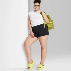 Women's High-Rise Shortie Bike Shorts - Wild Fable™ -Mizuno Shop GUEST 4f386c38 65b1 4336 8354 e69041f5626e