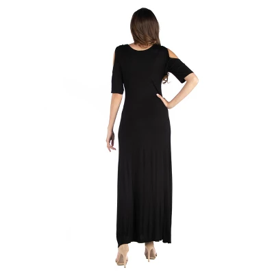 Half Sleeve Maxi Womens Dress 4 Half Sleeve Maxi Womens Dress - Image 2