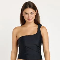 Calypsa Womens Layla Crop Swim Top