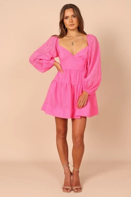 Petal And Pup Womens Augusta Long Sleeve Mini Dress 8 Petal And Pup Womens Augusta Long Sleeve Mini Dress - Image 6