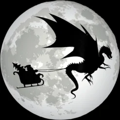 Women's Design By Humans Christmas Santa Claus By NekoShop Racerback Tank Top