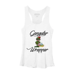 Women's Design By Humans Gangsta Wrapper Unisex Ugly Christmas Sweatshirt Gangsta Wrapper By Alungu3208 Racerback Tank Top -Mizuno Shop GUEST 524e9fff c689 4347 ade9 b72b9b547df7