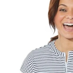 Swimsuits For All Women’s Plus Size Chlorine Resistant Quarter Zip Swim Tee -Mizuno Shop GUEST 5266ec01 bac1 4b11 91f7 6166f98118d1