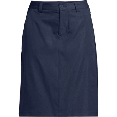 Lands' End Lands' End School Uniform Women's Active Chino Skort Top Of The Knee 6 Lands' End Lands' End School Uniform Women's Active Chino Skort Top Of The Knee - Image 4