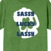 Bioworld St. Patrick's Day Sassy Lucky Lassy Crew Neck Short Sleeve Irish Heather Women's T-shirt 1 Bioworld St. Patrick's Day Sassy Lucky Lassy Crew Neck Short Sleeve Irish Heather Women's T-shirt -Mizuno Shop GUEST 54272fed bafe 4fe8 8f5f 1df1be0876a7