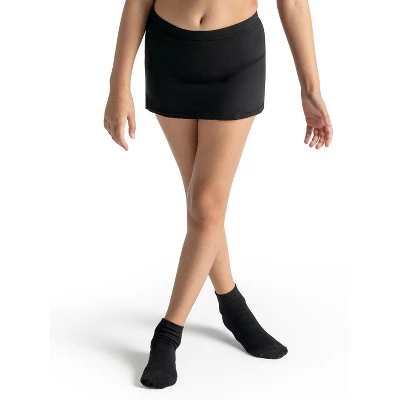 Capezio Women's Team Basics Skirt With Built In Short 5 Capezio Women's Team Basics Skirt With Built In Short - Image 3