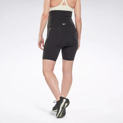 Reebok Maternity Legging Shorts Maternity Athletic Shorts 4 Reebok Maternity Legging Shorts Maternity Athletic Shorts - Image 2