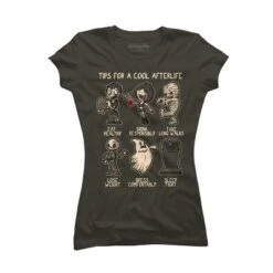 Junior's Design By Humans Cool Afterlife By LetterQ T-Shirt -Mizuno Shop GUEST 5a392227 5140 4c39 a344 5760ac3514be