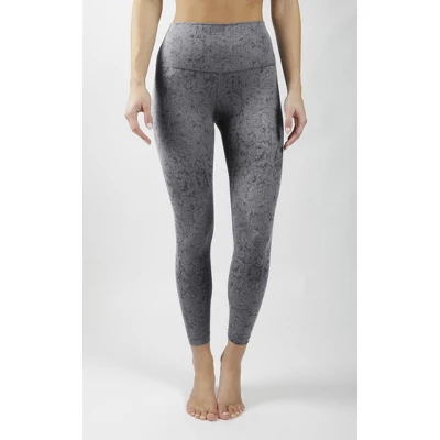 Yogalicious - Women's Nude Tech Water Droplet High Waist Ankle Legging 9 Yogalicious - Women's Nude Tech Water Droplet High Waist Ankle Legging - Image 7