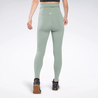 Reebok Lux Maternity Leggings Maternity Athletic Leggings 4 Reebok Lux Maternity Leggings Maternity Athletic Leggings - Image 2